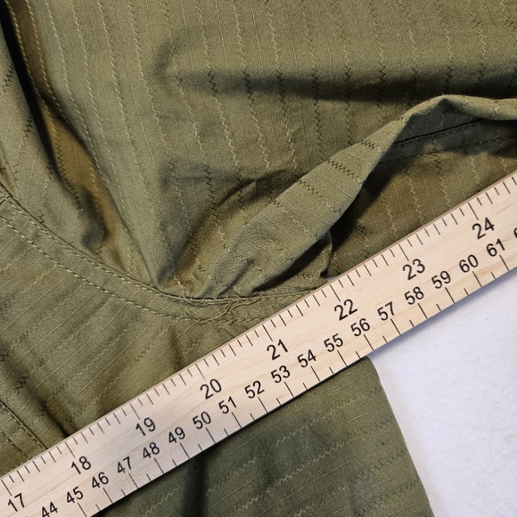 Liz Claiborne Miliary Camo Style Jacket Olive Green with Pockets Size XL - Picture 4 of 10